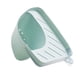 thumbnail image 5 of Matsuzay Fregadero Cesta Triangular Desagüe Fregadero Estante Ventosa Plástico Cocina Almacenamiento Titular Estante verde claro 2piezas, 5 of 6
