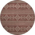 thumbnail image 2 of Addison Rugs Mayfield Washable Transitional Tribal, Diamond Canyon Round Rug, 8' x 8', 2 of 5