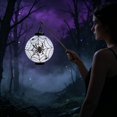 thumbnail image 7 of Cififendec Halloween Paper Lanterns, Light Up Hanging Themed Paper Lantern Props for Night Party Decor and Porch Hanging Ornament, 9.84"×7.87", 7 of 7