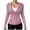 Pink, variant on Lightweight Summer Cardigan For Breathable Zip Front With Ice Silk Open Weave Cardigan