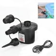 thumbnail image 1 of TFixol Portable Lithium Battery Electric Air Pump for Home, Car, and Outdoor Use - Fast Inflation and Deflation with 3 Adapters - 198E Model, 1 of 6
