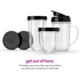 thumbnail image 4 of Magic Bullet Personal Blender, 11-Piece Set (Silver), 4 of 8