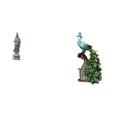 thumbnail image 1 of Elegante Colección De Estatuas De Buda Y Pavo Real Para Estantería, Armario, Escritorio, Dormitorio, Oficina, Sala De Estar, Decoración Del Hogar, Regalo, 1 of 8