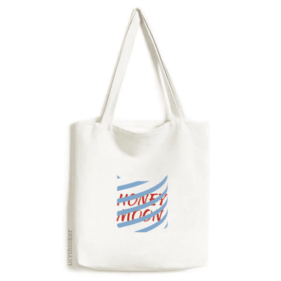 hymoon surrounded lines cylinders tote canvas bag shopping satchel casual handbag