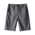 thumbnail image 4 of Boys' School Uniform Performance Short Gray Size 6-7Y, 4 of 4