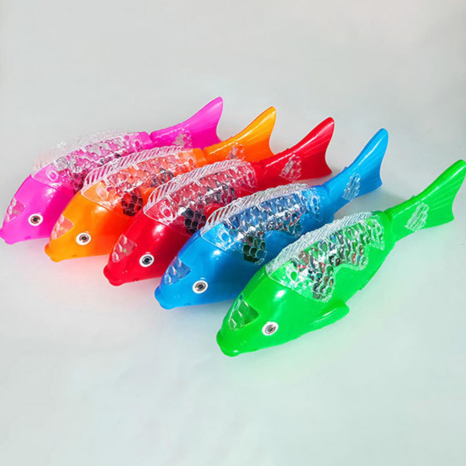 Colorful Toy Fish with Moving Tail, Music, Light, and Battery Walking on  the Ground - Hepsiburada Global