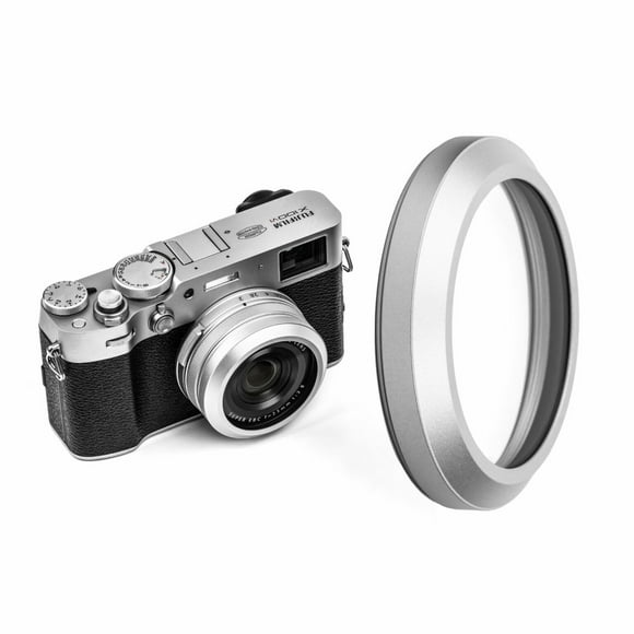 NiSi - NC UV (Silver Frame), Camera Lens Protector Filter for Fujifilm X100 Series (X100, X100S, X100F, X100T, X100V, X100VI), Ultraviolet Filter, UV Protection, Optical