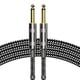 thumbnail image 1 of Cable de Audio para Micrófono Chapado en Cable de Extensión para Mezclador de Micrófono Estéreo de 6,35 mm B de 2 Metros, 1 of 5