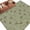 Green, variant on Round Area Rug 8 Ft, Beige Floral Washable Non-Slip Circle Carpet for Living Room/Bedroom, Vintage Spring Botanical Flowers Collection Low-Profile Large Area Rugs for Indoor