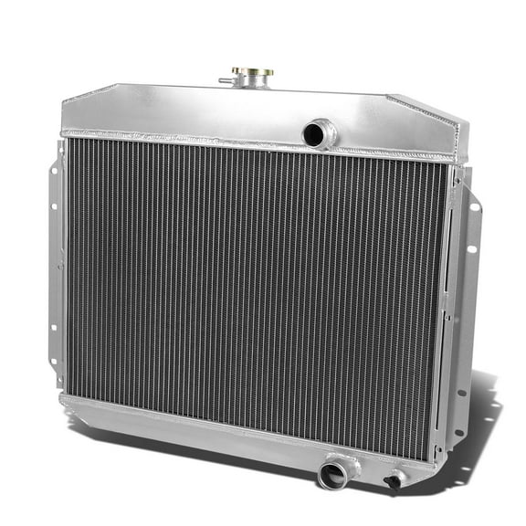 DNA Motoring For 61-64 Ford F100 F250 F350 Y-Block L6 V8 3-Row Full Aluminum Core Radiator