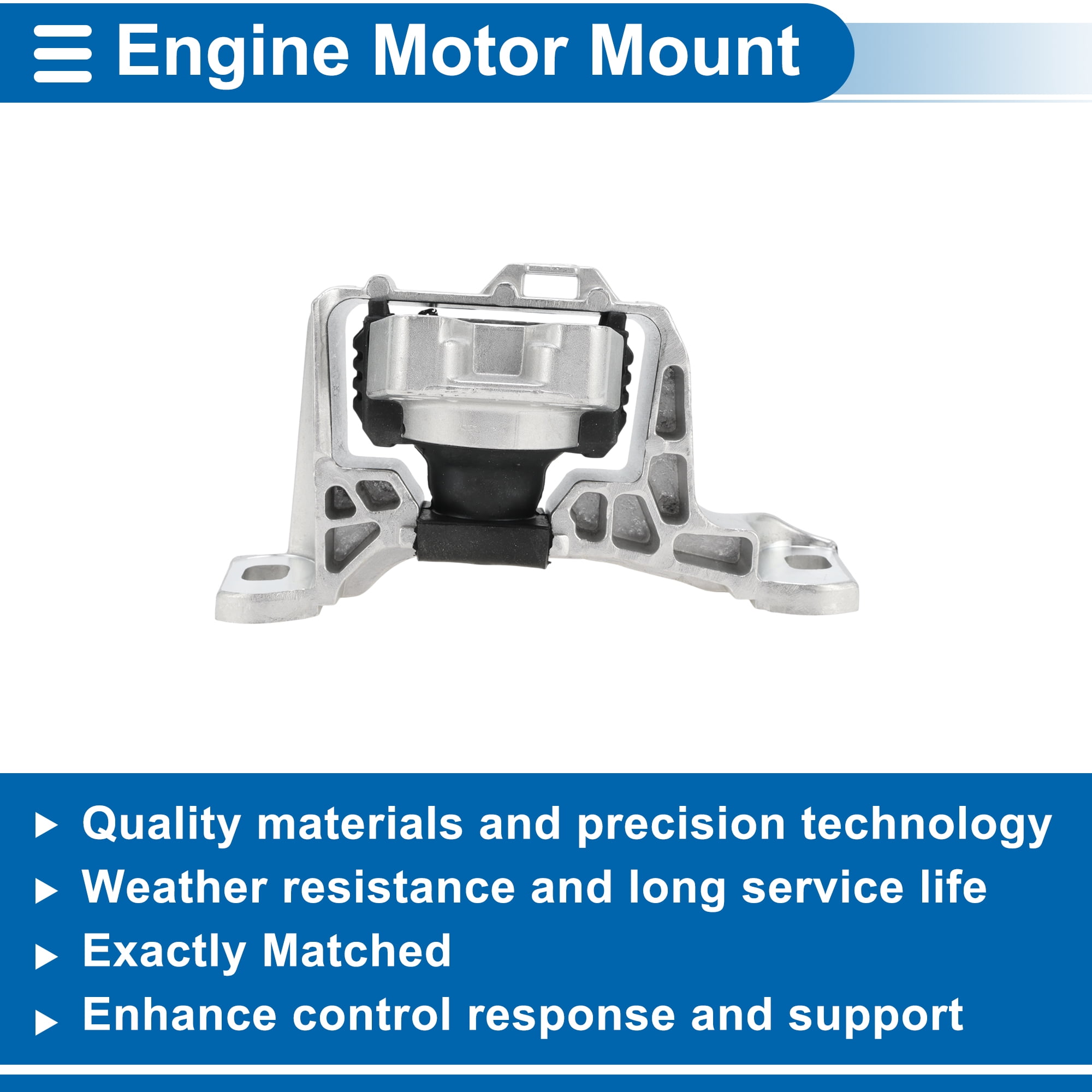 Unique Bargains 1 Pcs No.1567878 Engine Motor Mount for Ford C-max 2007-2010 for Ford Focus C-max 2003-2007 Engine Mounts Right