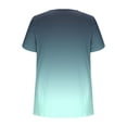 thumbnail image 4 of Cilsoka Hawaiian Shirts for Women Plus Black And White Summer Tops for Women Graphic Tees for Women Trendy White Womens Button Down Blouse Silk My Orders Placed, 4 of 6