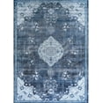 thumbnail image 3 of Beverly Rug Machine Washable Easy Cleaning Indoor Non-Slip Rugs Blue / Turquoise 8'x10', 3 of 9