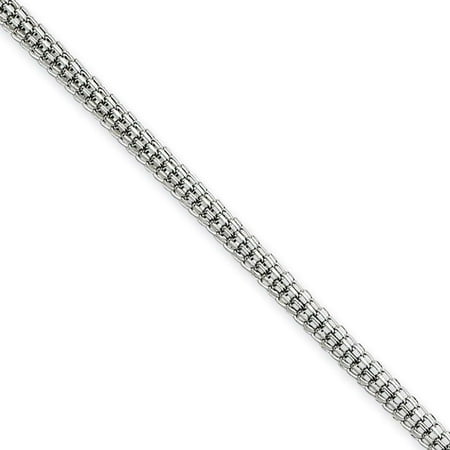 - Chisel Stainless Steel 2.5mm Polished Bismark Chain Necklace 30