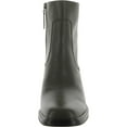 thumbnail image 3 of Franco Sarto Womens Gracelyn Leather Square Toe Ankle Boots, 3 of 3