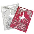 thumbnail image 3 of 2025 Latest Model Couple Rose Metal Cutting Dies Stencil DIY Scrapbooking Album, 3 of 5