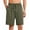 Army Green, variant on Chiccall Mens Running Shorts Lightweight Stretch Athletic Gym Shorts Elastic Waist Drawstring Sweatshorts with Pockets Army Green 2XL