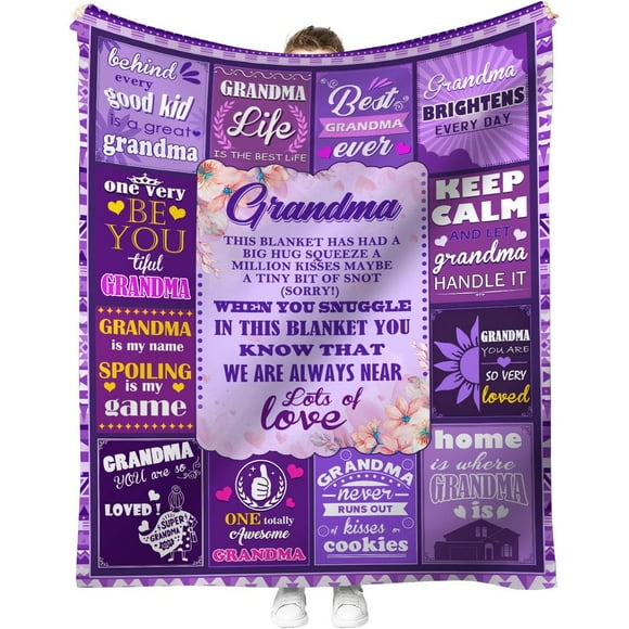 LHSHID Gifts for Grandma Birthday Gifts for Grandma for Grandma from Grandchildren Grandkids Granddaughter Grandson New Grandma Gifts