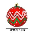 thumbnail image 2 of Christmas Ball Ornaments 9 Pcs - 3 inch Large Shatterproof Christmas Balls, Multi-Styles Decorations Indoor, Novel Holiday Party Hanging Ornaments for Xmas Tree, Wreath, Vines, Multicolor, 2 of 5