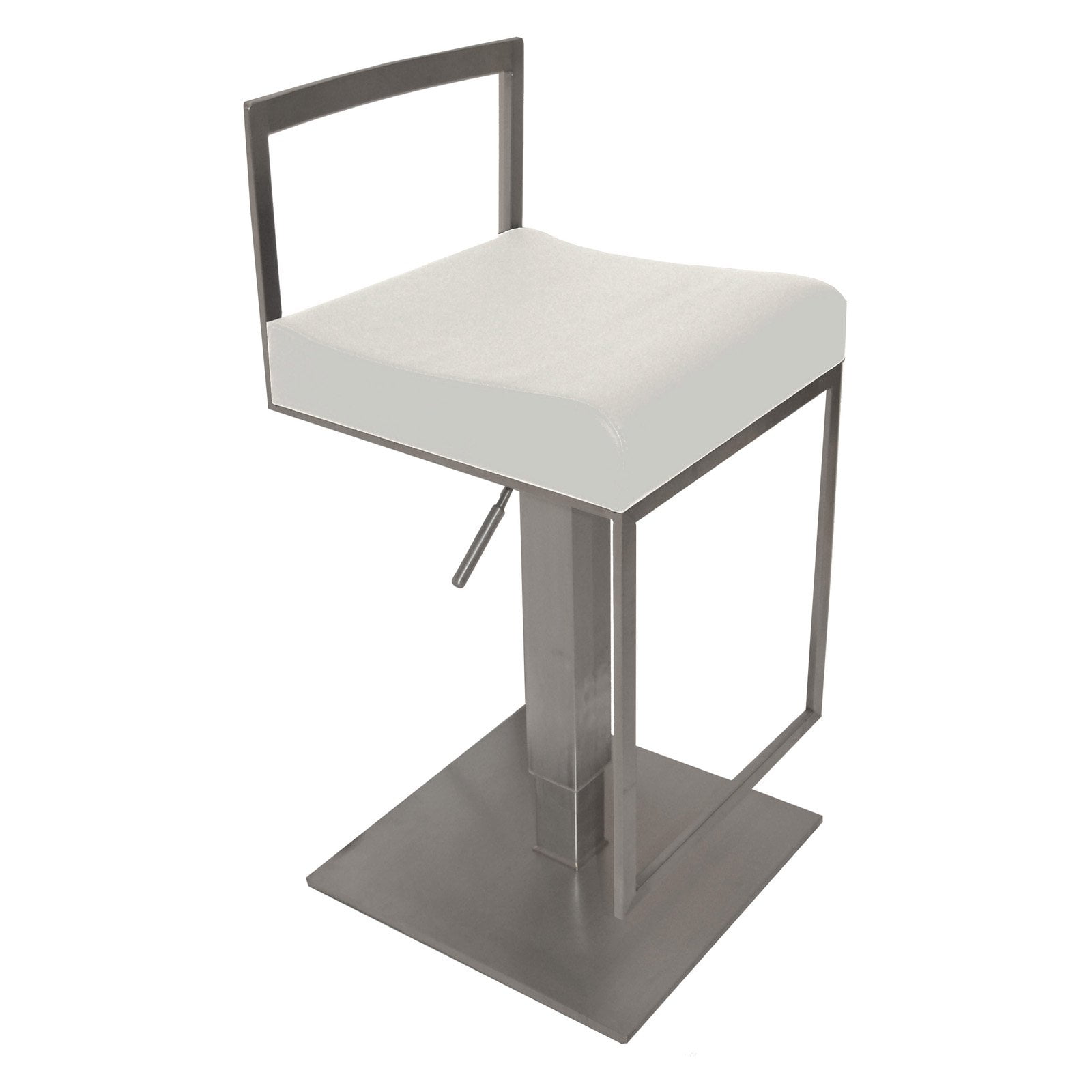 Pangea Home E Bar Stool Faux Leather Com