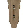 thumbnail image 4 of Ekena Millwork 4 3/4"W x 1 3/4"D x 10"H Small Traditional Pilaster Wood Corbel, Mahogany, 4 of 4