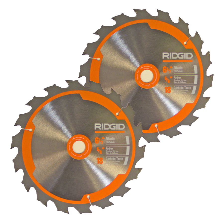 Ridgid R8651/R32031 Saw (2 Pack) 6 18T Carbide Blade 6814440022PK