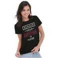 thumbnail image 4 of Remain Calm Mom is Here Mothers Day Womens Fitted Plus Size Graphic Tee Brisco Brands 2X, 4 of 5