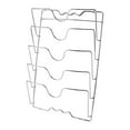 thumbnail image 2 of MQKT Pot Lid Organizer Rack, 6-Tier Pots and Pans Lid Holder Organizer inside Cabinet or Wall/Door for Kitchen Storage,1PC,Silver,Aluminum Alloy, 2 of 6