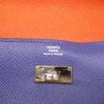 thumbnail image 4 of Pre-Owned Hermes Kelly Wallet Verso Long Wallet, Veau Epsom Leather, Blue Brighton Capucines, C..., 4 of 8
