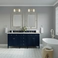 thumbnail image 2 of James Martin Vanities 650-V72-BNM-3VSL Brittany 72" Double Basin Poplar Wood Vanity Set -, 2 of 7