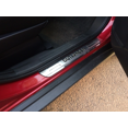 thumbnail image 3 of Para Mitsubishi Outlander Accesorios Protector de umbral de puerta Pedal Placa de desgaste de coche Adhesivo de estilo 2013 2016 2017 2018 2020 2023, 3 of 5
