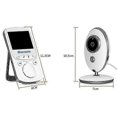 thumbnail image 2 of VB605 2.4 inch LCD 2.4GHz Wireless Surveillance Camera Baby Monitor, Support Two Way Talk Back, Night Vision(White) 2025, 2 of 4