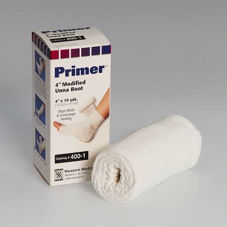 Unna Flex Elastic - Primer Flex Unna Boot Bandage 4 X 10 Yard Gauze Calamine / Zinc Oxide 1 Count