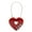 Red, variant on 063U Combination Lock Waterproof Resettable Zinc Alloy Love Heart Shape Password Padlock for Backpack