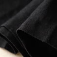 thumbnail image 6 of Mifsaly Womens Summer Shorts Button Details High Waisted Wide Leg Shorts with Pockets Lightweight Relaxed Fit Daily Wear Casual Summer Outfits Black,XXXXL, 6 of 7