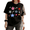 1-Black, variant on Cozymy Women T-shirt Colorful Star Pattern Graphic Tee Pop Art Style Top for Casual Daily Summer Outfit