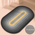 thumbnail image 2 of 100x50CM Rainbow Color Jump Rope Mat Double-sided Anti-slip Silicone Base Shockproof Fitness Exercise Mat Home Bedside Carpet, 2 of 7