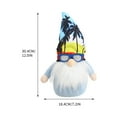 thumbnail image 3 of SLYNSHome Gnomes Doll for Tray Decor,Beach Gnomes Plush Decoration Summer Farmhouse Beach Theme Ornaments Cute Gnome Plush Doll for Home Farmhouse Cabinet Table Desk, 3 of 6