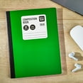 thumbnail image 4 of (6 pack) Pen+Gear Wide Ruled Composition Book, 7.5" x 9.75", Green, 80 Sheets, 4 of 6