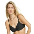 thumbnail image 3 of Calvin Klein Women's Pleated Underwire Bikini Top, Black, Size M, 3 of 4