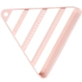 thumbnail image 1 of serony Triangle Jewelry Storage Rack Plastic Earring Display Household Jewelry Hanging Pink, 1 of 6
