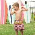 thumbnail image 4 of FORMRS Boys Swim Trunks Quick Dry Mesh Liner Boardshorts Sizes XS-XL, Cute Doughnuts Pattern, 4 of 7