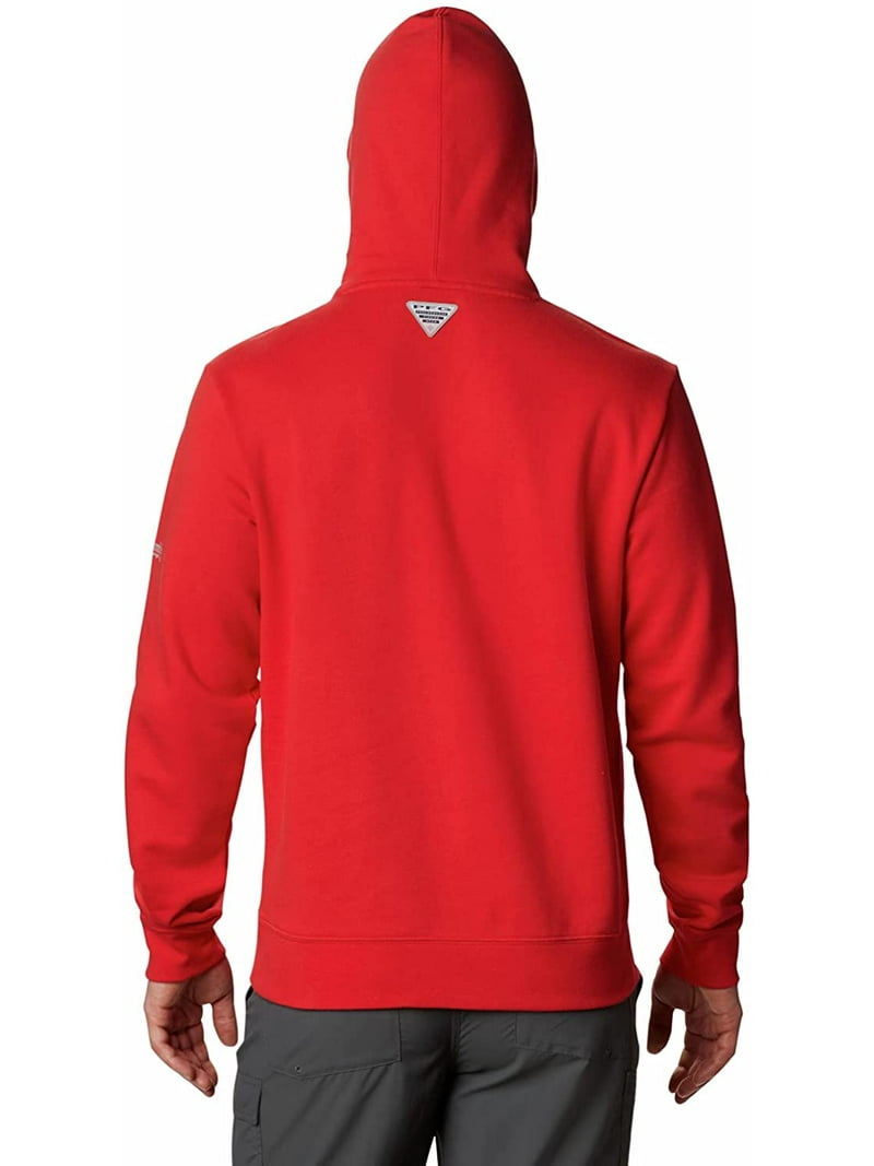 Columbia Mens PFG Triangle Hoodie Sweatshirt, Clothing Size