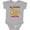 AC-Heather Grey, variant on My Grandma Loves Me Sloth Boys or Girls Baby Bodysuit