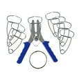 thumbnail image 3 of Mitre Spring Swpons alicates 8 abrazaderas de primavera Aruntas Mitre Cuestres Manijero sin deslizamiento fuerte para molduras Marco de imagen, 3 of 8