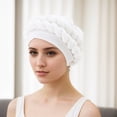 thumbnail image 3 of African Head Wraps for Black Women Braid African Turban Cap Twisted Headscarf Turbans Cover Wrap Hat, 3 of 3