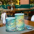 thumbnail image 3 of Yayeee Flameless Candles with Remote Flickering Battery Operated Multi Color Changing, Colorful Plants, 3 of 7