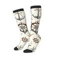 thumbnail image 2 of Balery Anchor With Rope Fun Novelty Socks Men'S Women'S Crew Socks Funny Crazy Novelty Socks Quirky And Cool Socks, 2 of 9