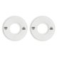 thumbnail image 1 of 2 placas de cambio para barras de 2 pulgadas, accesorio portátil con ranuras en el interior. 05 kg blanco, 1 of 9