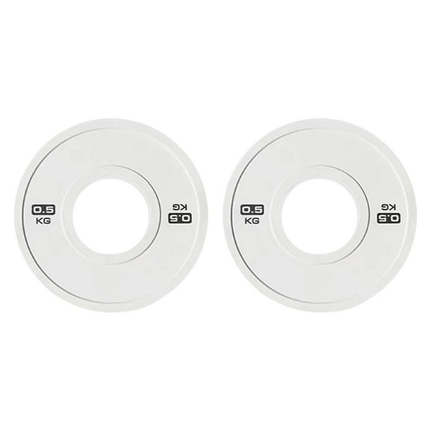 2 placas de cambio para barras de 2 pulgadas, accesorio portátil con ranuras en el interior. 05 kg blanco
